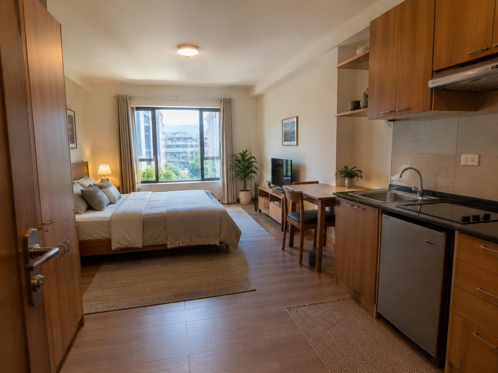 Furnished Studio with City View